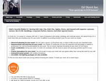 Tablet Screenshot of djdirectinc.com